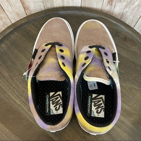 Vans ComfyCush Era (Blotched) “Mlt/Prp Velvet” Shoe Size 7.5 Women - Picture 6 of 9